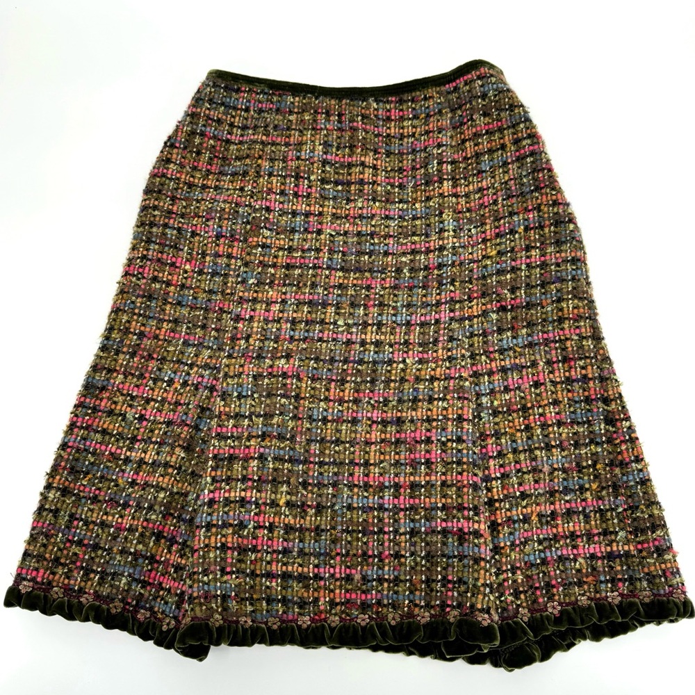 VTG-Y2K Cynthia Steffe Wool Tweed Suit Jacket & Skirt Set - Picture 3 of 16